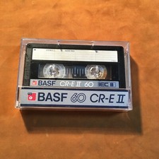 BASF CR-E II 60 Cassette,IEC II/High Pos,Top Zustand,1985,rare comprar usado  Enviando para Brazil