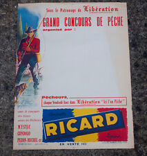 Rare affiche ancienne d'occasion  Chevannes