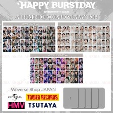 PSL SEVENTEEN 5º ÁLBUM ÁLBUM FELIZ BURSTDAY ÁLBUM CARTÃO FOTOGRÁFICO JAPÃO POB OFICIAL comprar usado  Enviando para Brazil