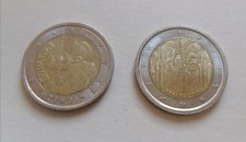 Spagna monete euro usato  Ancona