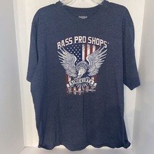 Camiseta Bass Pro Shops Since 1972 American Eagle Tradition cinza masculina tamanho GG comprar usado  Enviando para Brazil