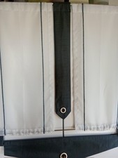 Scheibengardine weiß grau gebraucht kaufen  Coburg
