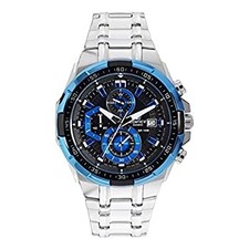 Usado Muito Bom Relógio Masculino de Quartzo CASIO EDIFICE EFR 539D 1A2V Preto Azul, usado comprar usado  Enviando para Brazil