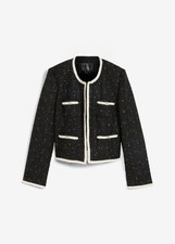 Bouclé blazer glitzerfäden gebraucht kaufen  Deutschland