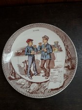 Assiette parlante sarreguemine d'occasion  Bresles