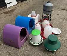 Selection chicken feeders for sale  DUNMOW
