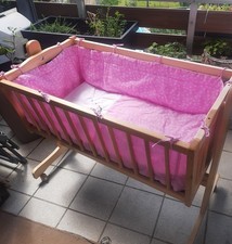Babywiege stoffausstattung ros gebraucht kaufen  Stockstadt