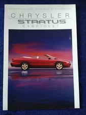 Chrysler stratus cabriolet d'occasion  Expédié en Belgium
