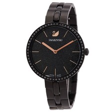 Relógio Swarovski Cosmopolitan quartzo mostrador preto 5547646 comprar usado  Enviando para Brazil