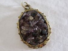 Vintage amythest gemstone for sale  HELENSBURGH