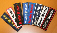 Aufnäher wunschtext patch gebraucht kaufen  Witzenhausen
