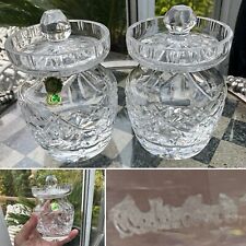 Vintage pair waterford for sale  FERNDOWN