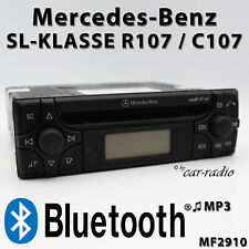 Mercedes R107 Radio Audio 10 CD MF2910 MP3 Bluetooth SL-Klasse C107 Autoradio comprar usado  Enviando para Brazil