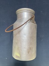 Vintage aluminium milk for sale  BEAWORTHY