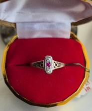 Antiker ring roter gebraucht kaufen  Dortmund