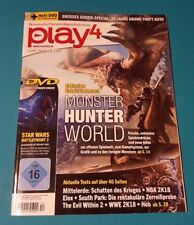 play 4     12/2017 Ausgabe 128 mit DVD !!! ungelesen 1A absolut TOP comprar usado  Enviando para Brazil