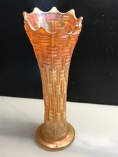 Vintage orange irridescent for sale  GREAT YARMOUTH