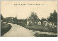 77.fontains. 8285.entree pays. d'occasion  France