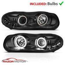 Par de Faróis Projetores de LED para Chevy Camaro 1998 1999 2000 2001 2002 comprar usado  Enviando para Brazil