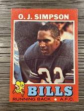1971 topps o.j. for sale  Riverside