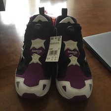 Używany, Fioletowe buty do biegania Reebok Instapump Fury 95 - męskie rozmiar 11,5 na sprzedaż  Wysyłka do Poland