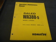 Komatsu galeo wa380 for sale  Fairfield