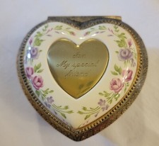 Vtg footed heart for sale  Richview