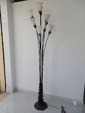 Lampada terra ottone usato  Guardiagrele