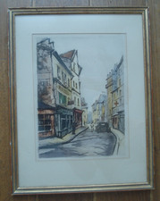 Gravure couleur ancienne d'occasion  Toulon-