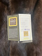 Saga mink genuine for sale  Ridgefield