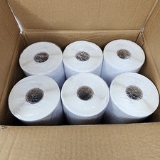 12 rolos de etiquetas térmicas 4" x 3", 500 etiquetas/rolo (total de 6000) etiquetas de código de barras comprar usado  Enviando para Brazil