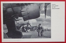 Luftwaffe photo postcard usato  Milano