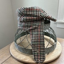 Abas de orelha Donegal masculinas de tweed tecido à mão com tampa plana tecido na Irlanda Houndstooth comprar usado  Enviando para Brazil
