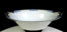 Tigela oval de vegetais Noritake porcelana padrão Chanesta azul floral 10 1/4" 1917, usado comprar usado  Enviando para Brazil