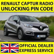 ✅RENAULT CAPTUR RÁDIO NAVEGAÇÃO CARRO DESBLOQUEIO CÓDIGO PIN PARA TODOS OS MODELOS✅, usado comprar usado  Enviando para Brazil