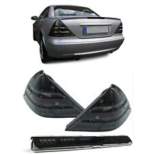 Usado, Luzes traseiras de LED preto + luz de freio LED para Mercedes SLK R170 1996-2004 comprar usado  Enviando para Brazil