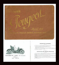 Catalogue automobile peugeot d'occasion  Versailles