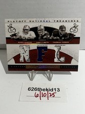 2007 National Treasures Barry Sanders Emmitt Smith Thurman Thomas patch de jogo /25 comprar usado  Enviando para Brazil