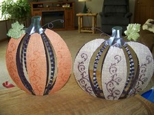 Metal burlap pumpkin for sale  Eagle River