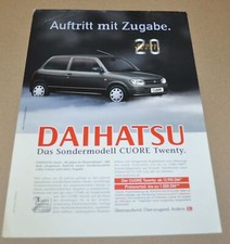 Daihatsu cuore brochure d'occasion  Expédié en Belgium