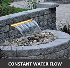Neu edelstahl wasserfall gebraucht kaufen  Eppelheim