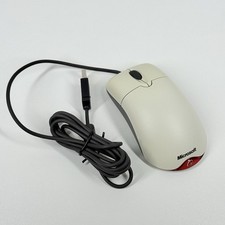 Mouse de roda Microsoft óptico USB X802382-003 1.1A branco amarelamento suave testado comprar usado  Enviando para Brazil