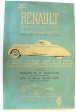 Affiche originale renault d'occasion  Saint-Paul-Cap-de-Joux
