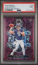 Usado, 2024 Mosaic J.J. McCarthy #310 TRUE RC Purple No Huddle /50 🔥 PSA 9 🔥 SKOL comprar usado  Enviando para Brazil
