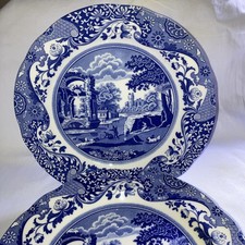 Set spode blue for sale  HALIFAX