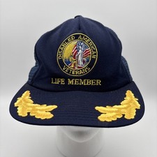 Chapéu de membro vitalício veteranos deficientes malha azul Snapback ovos mexidos feito nos EUA B29 comprar usado Chapéu de membro vitalício veteranos deficientes malha azul Snapback ovos mexidos feito nos EUA B29 comprar usado  Enviando para Brazil