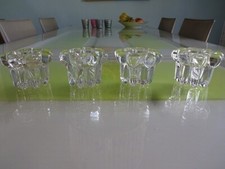 Kerzenhalter glas 4er gebraucht kaufen  Alzey-Umland