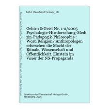 Gehirn geist 2005 gebraucht kaufen  Grasellenbach