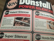 Dunstall power silencers for sale  BRIGHTON