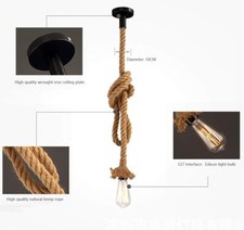 Lampada sospensione corda usato  Chivasso